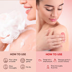 Botanic Hearth British Rose & Almond Body Wash