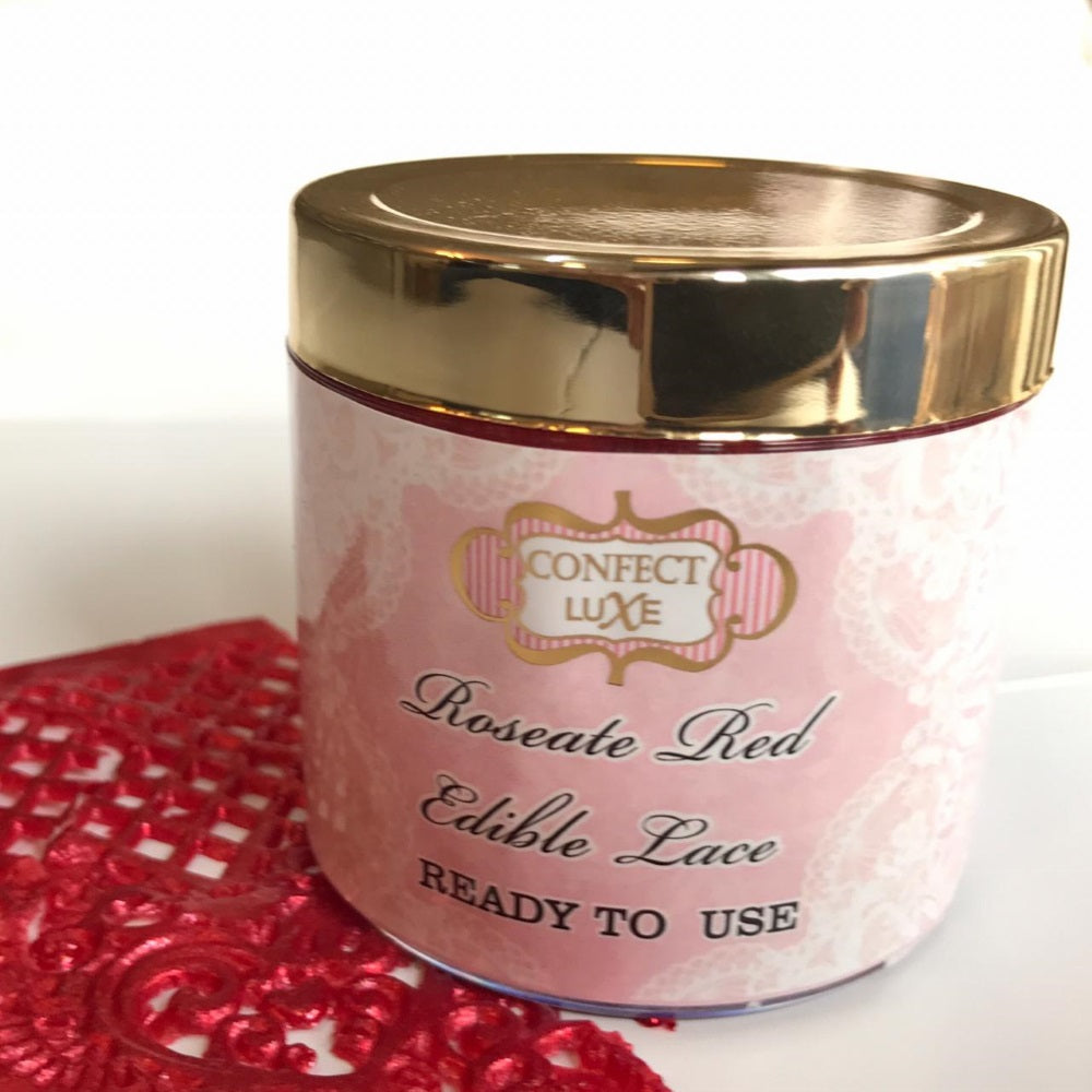 confect roseate red edible lace br b 100 gms b