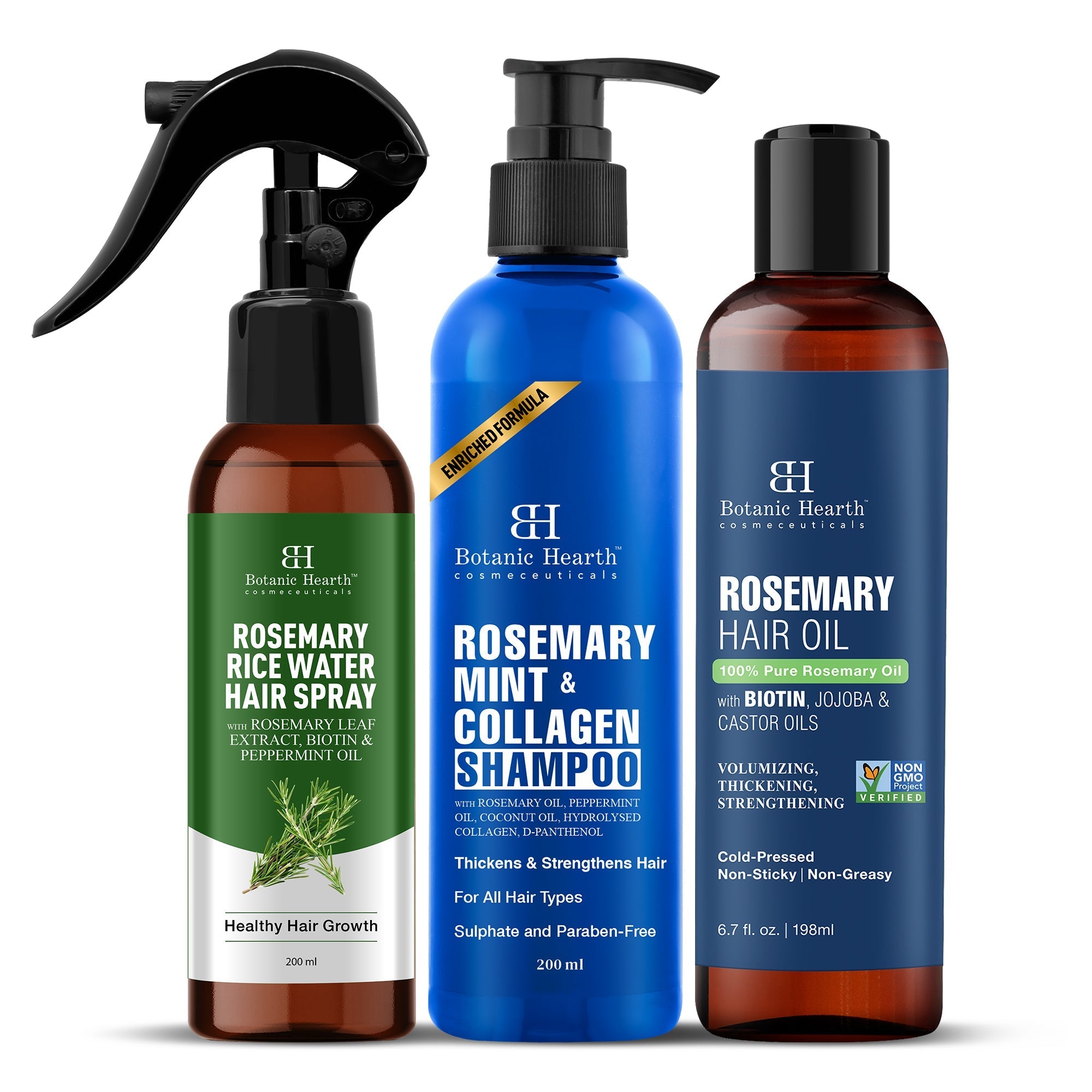 Rosemary 3-Step Hair Care Trio - Distacart