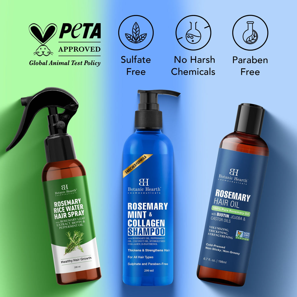 Rosemary 3-Step Hair Care Trio - Distacart
