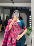 Lehenga Mart Designer Wedding Lehenga Choli For Women - Blue