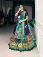 Lehenga Mart Designer Wedding Lehenga Choli For Women - Purple