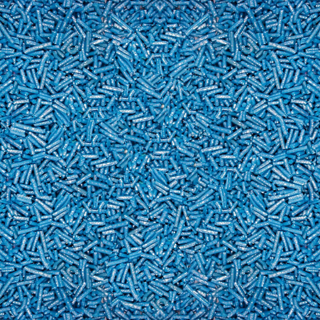 confect royal blue vermicelli sprinkles 90 gms