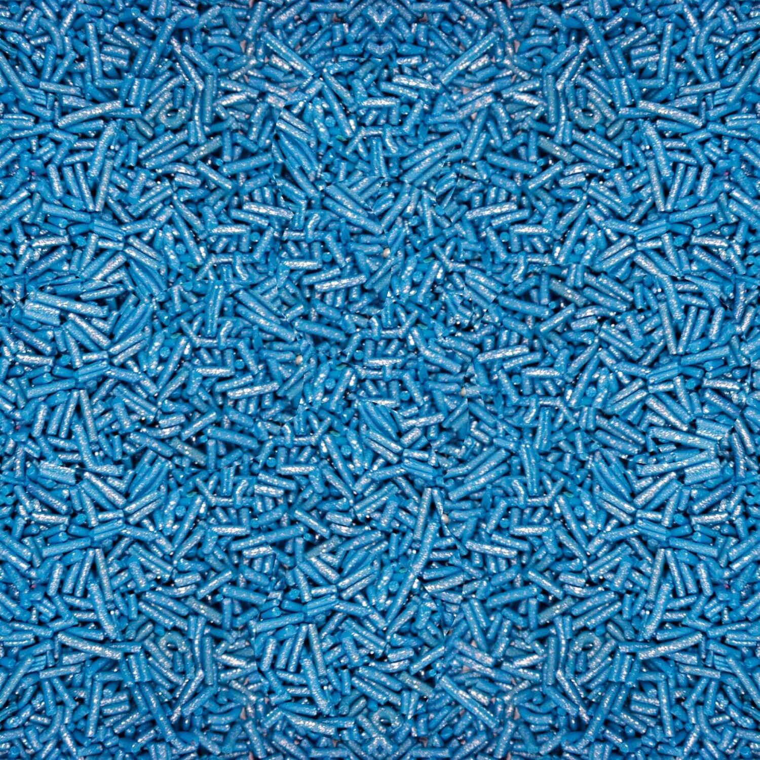confect royal blue vermicelli sprinkles 90 gms