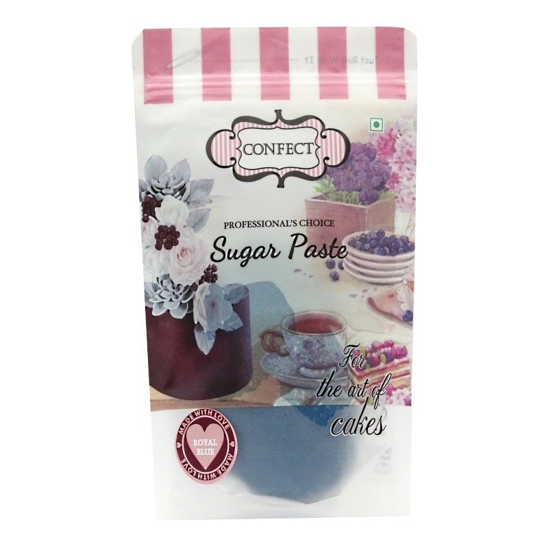 confect royal blue nutritional sugarpaste 1 kg
