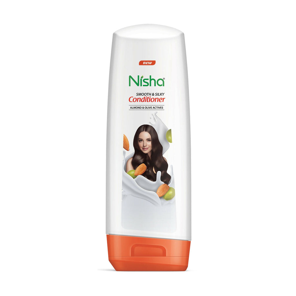 Nisha Conditioner For Women, Almond & Olive Actives, Hair Conditioner