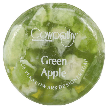 Cowpathy Green Apple Aloe Vera Ark Designer Soap (100 Gm)