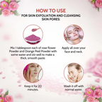 Sorich Organics Rose Petals Powder, Lemon Peel Powder and Orange Peel Powder