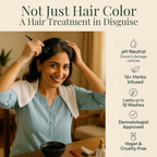 Sacred Herbs Ammonia & PPd Free Natural Organic Gel Dark Brown Hair Color For Men & Women - Distacart