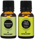 Earth N Pure Rosemary & Tea Tree Essential Oils