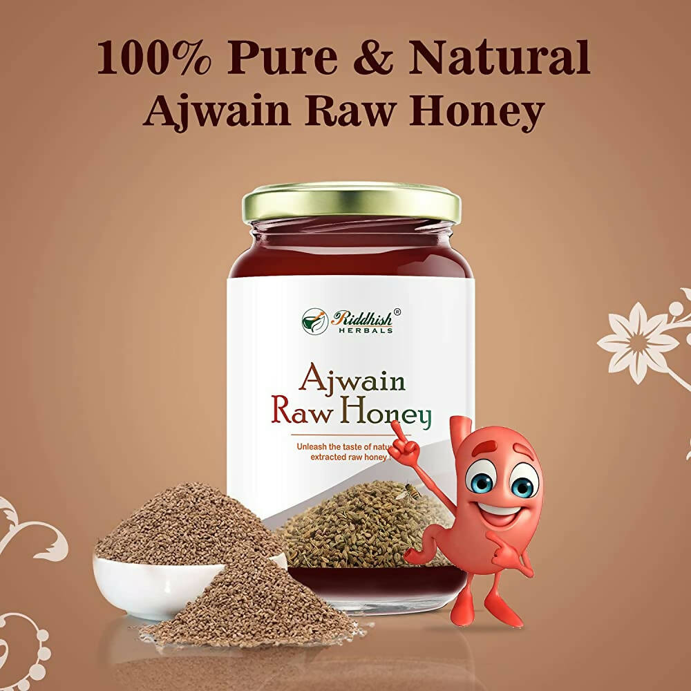 Riddhish Herbals Ajwain Raw Organic Honey