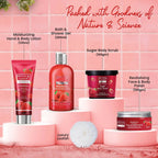 Bryan & Candy Strawberry Bath Tub Kit Gift Set For Women & Men