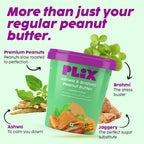 PLIX The Plant Fix Ashwagandha And Brahmi Peanut Butter