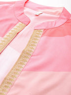 Ahalyaa Women's Traditional Wear Co-ods - Pink