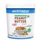 Myfitness Unsweetened Natural Peanut Butter Smooth - Distacart