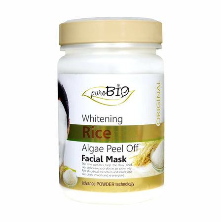 Purobio Algae Peel off Face Mask Whitening Rice Facial Mask