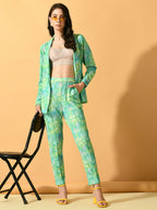 Myshka Women's Multi Printed Ombre Jacket