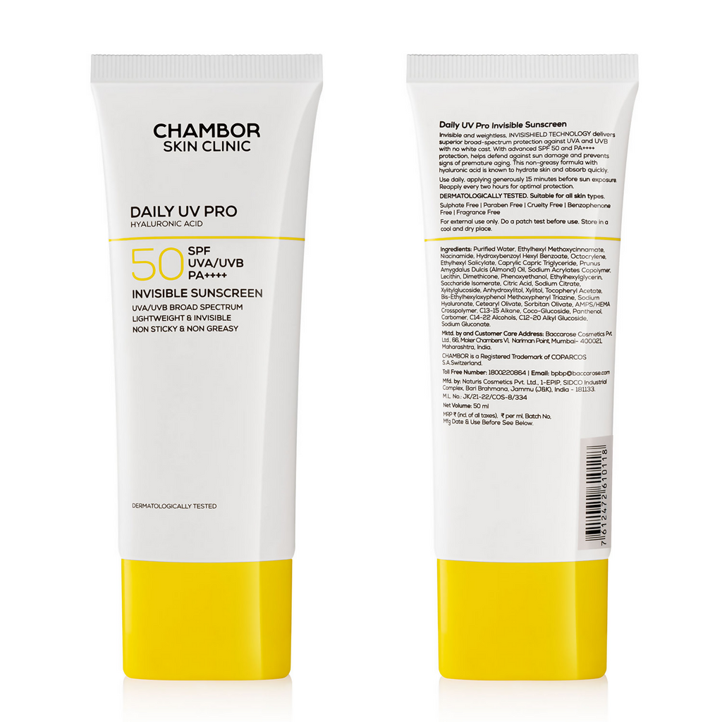 Chambor Skin Clinic Daily UV Pro Invisible Sunscreen SPF 50 PA++++