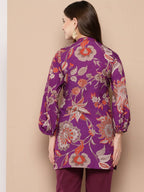Ahalyaa Women's Traditional wear Tunic - Purple