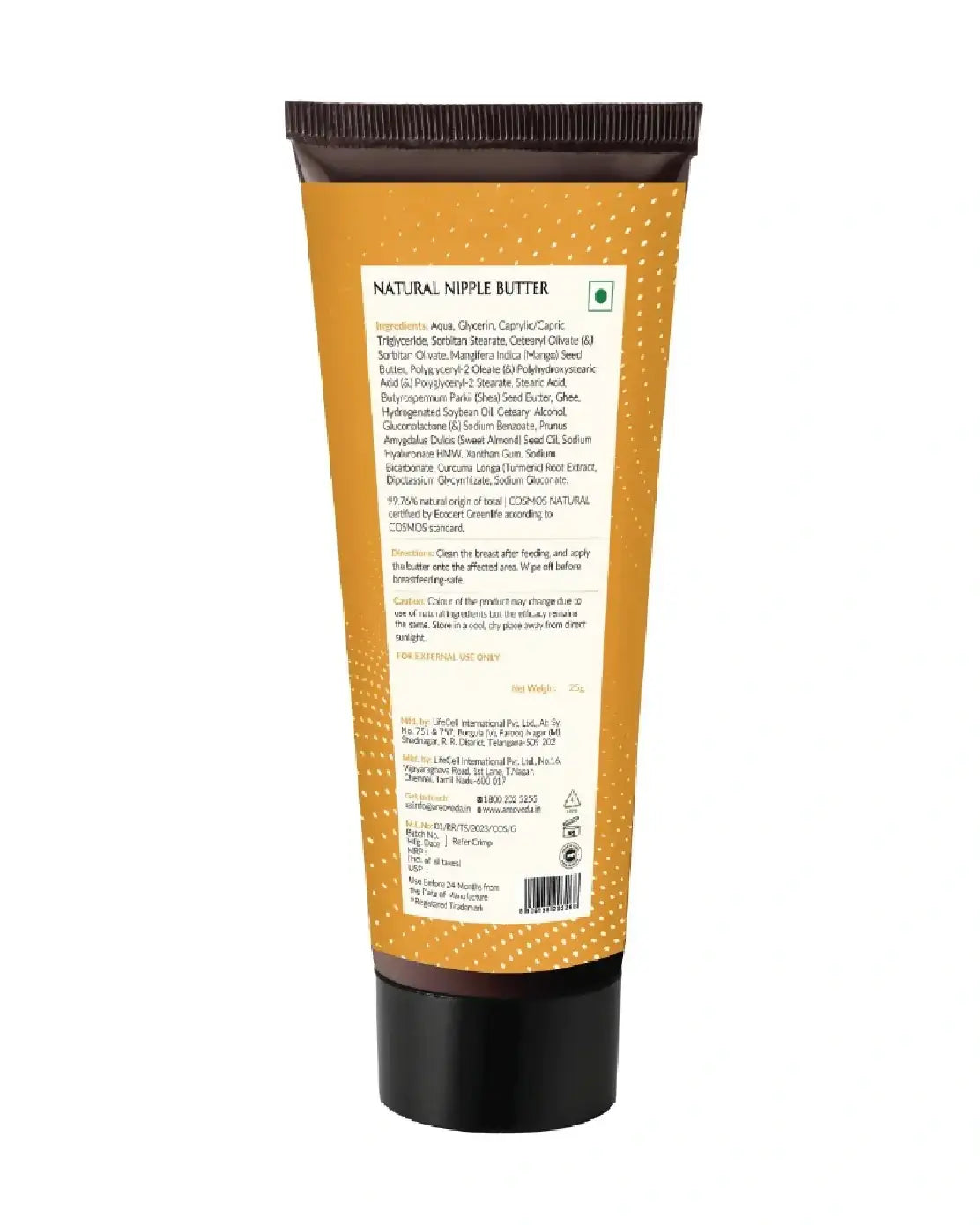 AreoVeda Natural Nipple Butter - Distacart