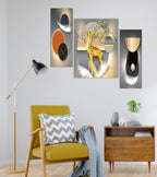 Tehzeeb Creations Set Of 3 Digital Wall Painting