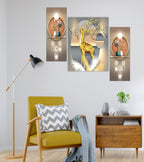 Tehzeeb Creations Set Of 3 Digital Wall Painting