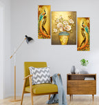 Tehzeeb Creations Set Of 3 Digital Wall Painting