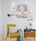 Tehzeeb Creations Set Of 3 Digital Wall Painting