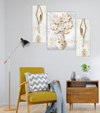 Tehzeeb Creations Set Of 3 Digital Wall Painting