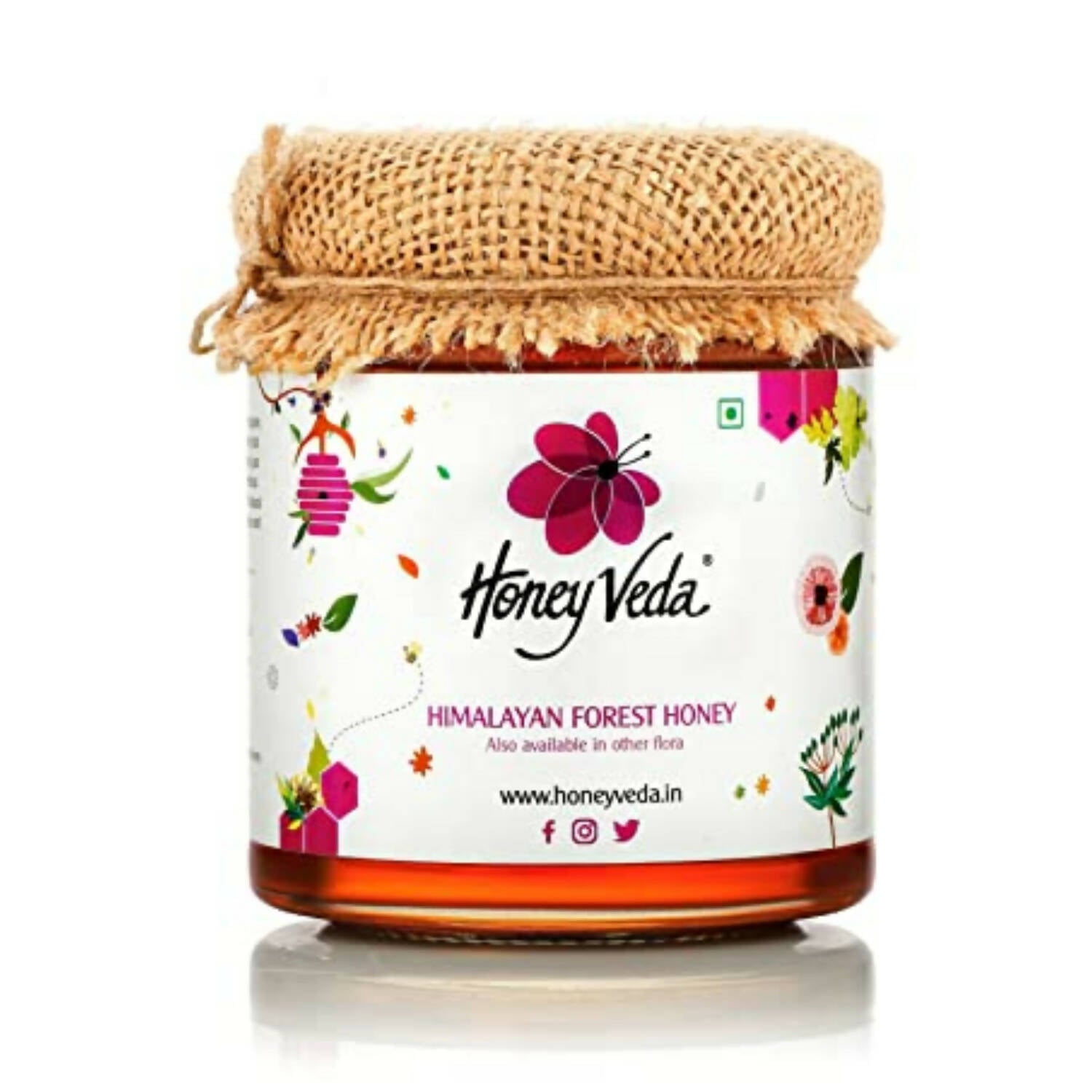 HoneyVeda Premium Raw Himalayan Forest Honey