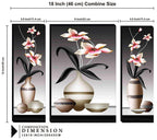 Tehzeeb Creations Set Of 3 Digital Wall Painting