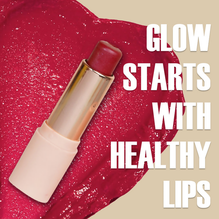 Dunamiss Rose Sparks Glimmer Lip Balm - Distacart