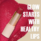 Dunamiss Rose Sparks Glimmer Lip Balm - Distacart