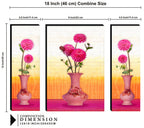 Tehzeeb Creations Set Of 3 Digital Wall Painting