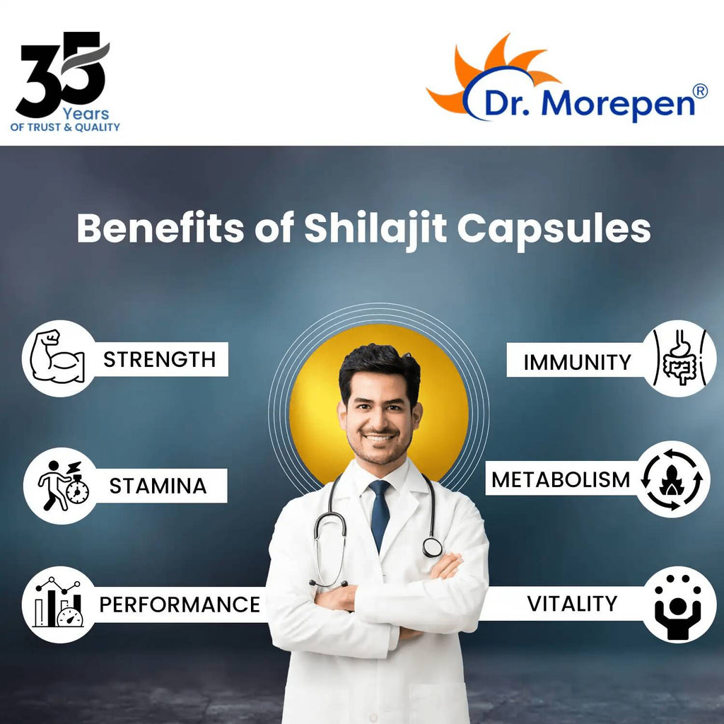 Dr. Morepen S J Capsules and Testosterone Booster Tablets Combo - Distacart