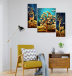 Tehzeeb Creations Set Of 3 Digital Wall Painting