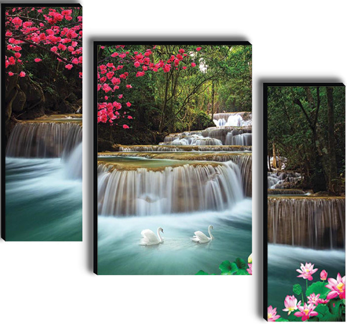 Tehzeeb Creations Set Of 3 Digital Wall Painting