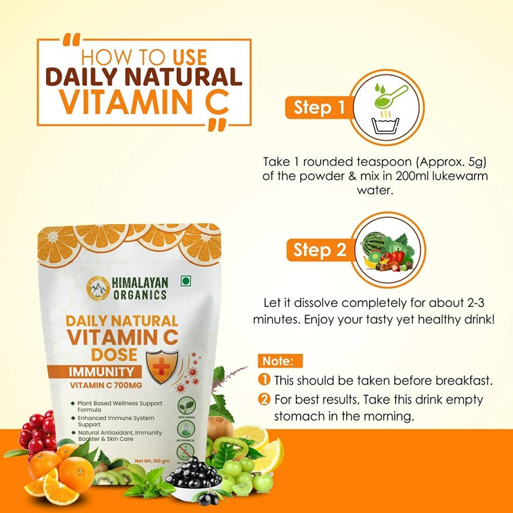 Himalayan Daily Natural Vitamin C Dose Immunity +