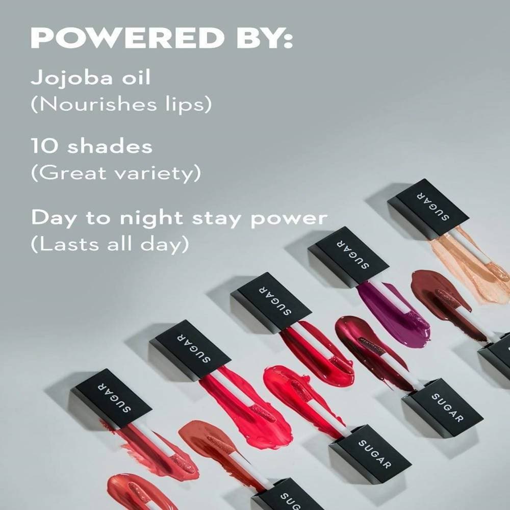 Sugar Time To Shine Lip Gloss - She-Red (Dark Red)