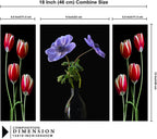 Tehzeeb Creations Set Of 3 Digital Wall Painting