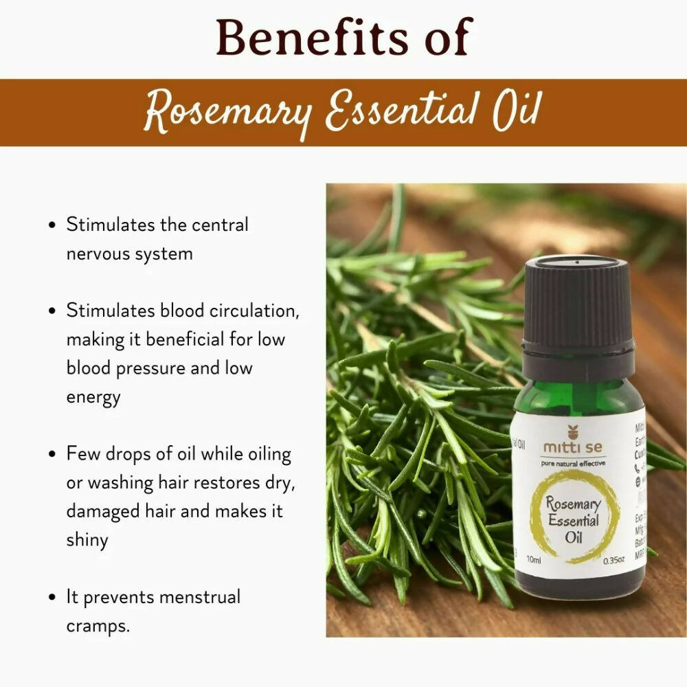 Mitti Se Rosemary Essential Oil