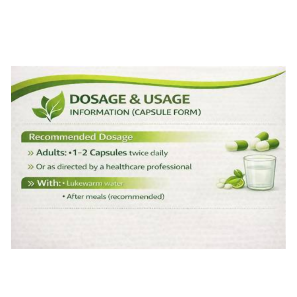 Genex Abutilon Indicum Extract Capsules