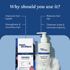 Man Matters Biotin Hair Gummies & Anti Hair Fall Shampoo Combo