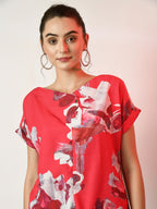 Myshka Women's Pink Printed Top