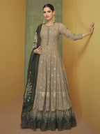 Myra Coco Real Georgette Embroidered Party Wear Suit