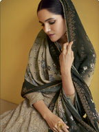 Myra Coco Real Georgette Embroidered Party Wear Suit