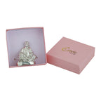 Estele Rhodium Plated Sirdi Wale Sai Baba Idol for Home/Car decor