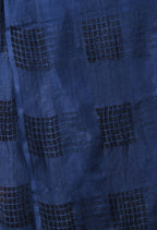 Mominos Fashion Navy Blue Window Dupatta