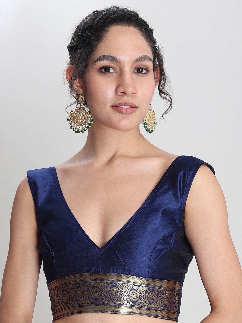 Janasya Pink Silk Blend Ethnic Motifs Jacquard Saree - Distacart