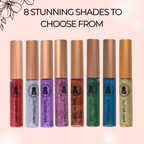 BOBI Glitter Eyeliner Orange Diamond Sparkle Finish
